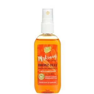 VIVACO Mrkvový BRONZ OLEJ BEZ UV FILTROV s betakaroténom pre rýchle zhnednutie 75ml