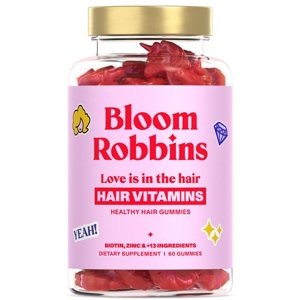 Bloom Robbins LOVE is in the HAIR Vitamíny na vlasy - GUMÍKY 60ks - 1 MESAČNÉ BALENIE