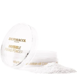Dermacol Invisible Fixing Powder Transparentný fixačný púder 13g - white