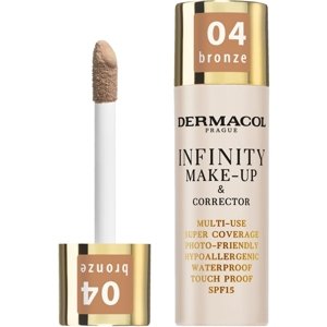 Dermacol Infinity Make-up a korektor 20g - 04 Bronze