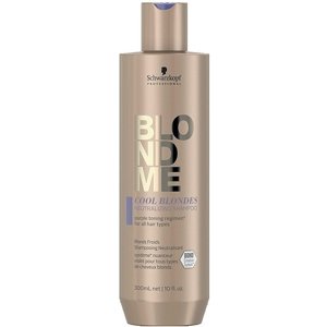 Schwarzkopf Blondme Cool Blondes Neutralizačný šampón pre studenú blond 300ml