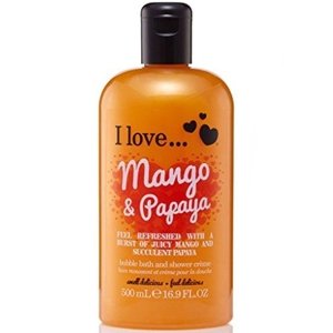 I Love Sprchový gél a pena do kúpeľa Mango and Papaya 2V1 500ml