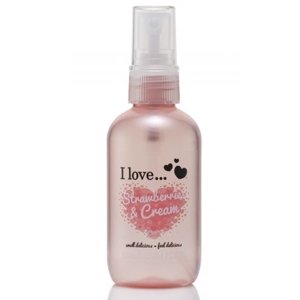 I Love Telový sprej Strawberries and Cream 100ml