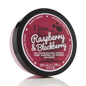 I Love Raspberry and Blackberry výživné telové maslo 200ml
