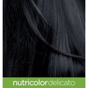 BIOKAP Nutricolor Delicato Farba na vlasy Čierna 1.0