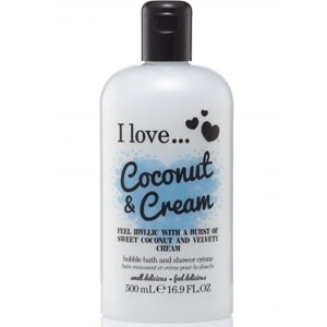 I Love Sprchový gél a pena do kúpeľa Coconut & Cream 2V1 500ml