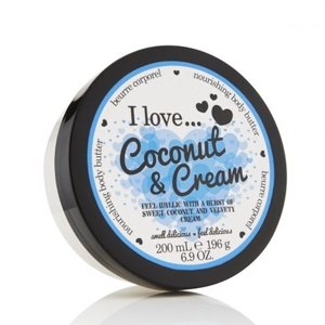 I Love Coconut & Cream Výživné telové maslo 200ml