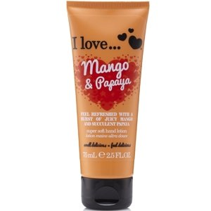 I Love Mango & Papaya Vyživujúci krém na ruky s vôňou manga a papáje 75ml
