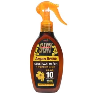 VIVACO SUN Argan Oil opaľovacie mlieko SPF 10 s arganovým olejom 200ml