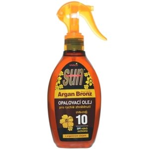 VIVACO SUN Argan Oil opaľovací olej SPF 10 s arganovým olejom 200ml