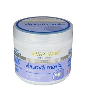 VIVACO VIVAPHARM Regeneračná maska na vlasy s kozím mliekom 600ml