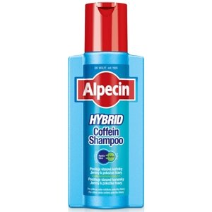 ALPECIN HYBRID Kofeínový šampón na citlivú, svrbivú a suchú pokožku s lupinami 250ml