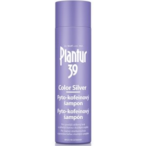 Plantur 39 Color Silver Fyto-kofeínový šampón proti žltému nádychu blond vlasov 250ml