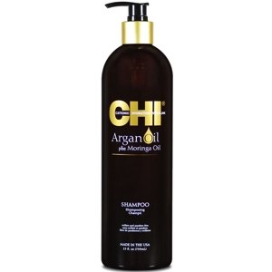CHI Argan Oil Shampoo Šampón pre oživenie suchých a poškodených vlasov - 739ml