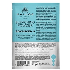 Kallos Bleaching Powder Advanced 9 Melírovací prášok 35g