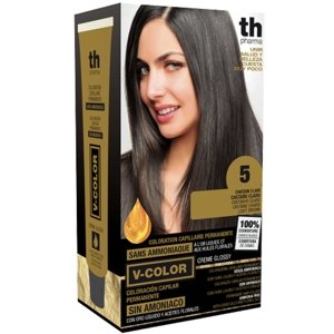 TH Pharma Farba na vlasy V-color svetlá hnedá č. 5