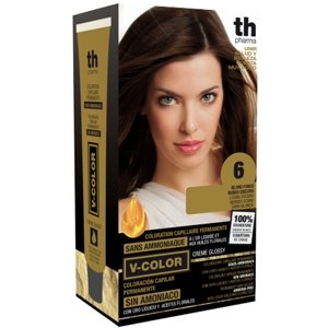 TH Pharma Farba na vlasy V-color tmavá blond č. 6