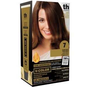 TH Pharma Farba na vlasy V-color medium blond č. 7