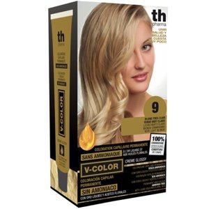 TH Pharma Farba na vlasy V-color veľmi svetlá blond č. 9