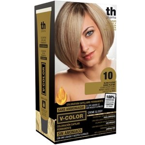 TH Pharma Farba na vlasy V-color platinová blond č. 10