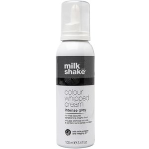 Milk Shake Colour Whipped Cream Farebná bezoplachová vyživujúca pena 100ml - INTENSE GREY