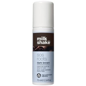 Milk Shake sos roots sprej pre okamžité zakrytie odrastov a šedín 75ml - dark brown