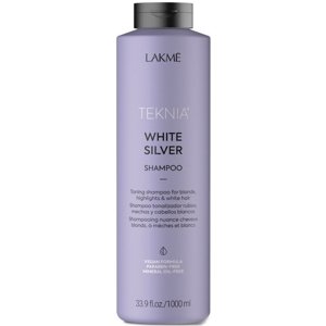 LAKMÉ White Silver Shampoo Šampón pre blond vlasy 1000ml