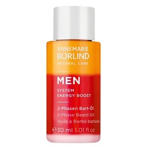 Annemarie Börlind MEN System Energy Boost 2-fázový olej na pleť a bradu pre mužov 30ml