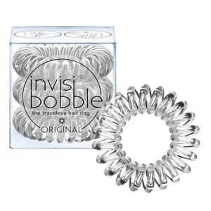 Invisibobble Original Špirálové gumičky Crystal Clear 3ks