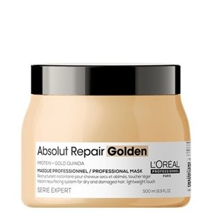 ĽOréal Professionnel Série Expert Absolut Repair GOLDEN Regeneračná zlatá maska pre suché a poškodené vlasy - 500ml