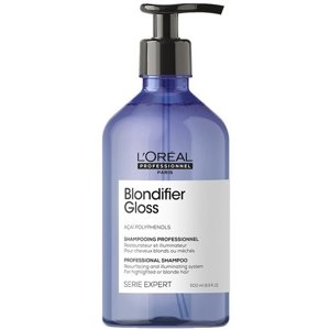 ĽOréal Professionnel Série Expert Blondifier Gloss Regeneračný a rozjasňujúci šampón pre všetky blond vlasy - 500ml