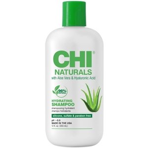 CHI Naturals Hydratačný šampón s Aloe Vera a kyselinou Hyalurónovou 355ml