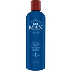 CHI MAN THE ONE 3in1 šampón, kondicionér a sprchový gél 355ml