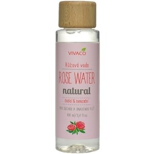 VIVACO Ružová voda čistiaca a tonizačná 100ml