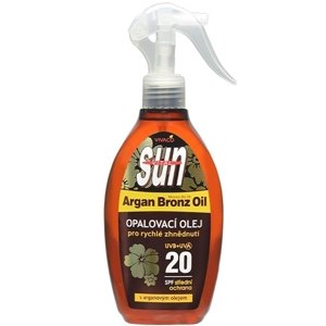 VIVACO SUN Argan Oil opaľovací olej SPF 20 s arganovým olejom 200ml