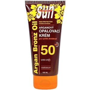 VIVACO SUN Argan Oil opaľovací krém SPF 50 s arganovým olejom 100ml