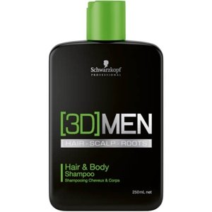 Schwarzkopf 3D MEN Hair&Body Vlasový a telový šampón 250ml