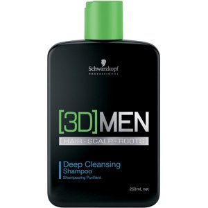 Schwarzkopf 3D MAN Deep Cleansing Čistiaci šampón 250ml